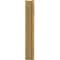 Ekena Millwork 5 1/2-in W x 24-in D x 36-in H Balboa Trad Rough Cedar Woodgrain TimberThane Outlooker, Primed Tan OUTUR055X24X36BOA04RCPR - alternate 6